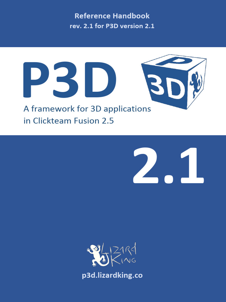 P3D 2.1 Reference Handbook | PDF | 3 D Computer Graphics | Texture Mapping