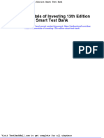 Full Download Fundamentals of Investing 13th Edition Smart Test Bank PDF Full Chapter