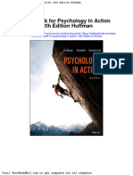 Full Download Test Bank For Psychology in Action 12th Edition Huffman PDF Full Chapter