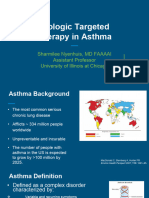 Use of Biologics in Asthma