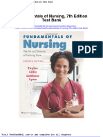 Full Download Fundamentals of Nursing 7th Edition Test Bank PDF Full Chapter