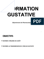 Information Gustative Université