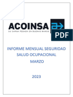 3.-Informe Mensual de Seguridad Marzo - Acoinsa 2023