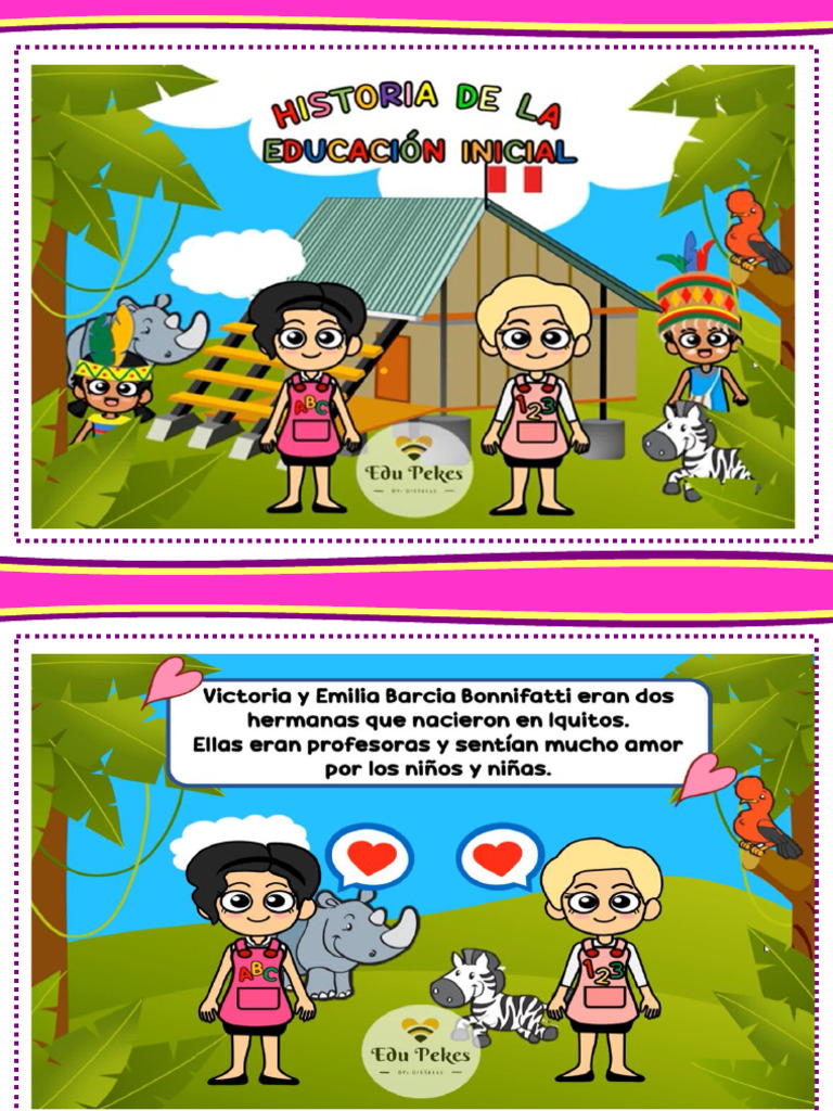 Act. 1 Historia de La Educación Inicial en El Perú | PDF
