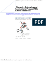 Full Download General Chemistry Principles and Modern Applications Petrucci 10th Edition Test Bank PDF Full Chapter