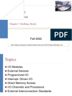 06 - Stallings CH7 Input Output