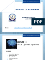 Lecture 13 SPA Dijsktra S Algorithm 21052023 014559pm 12122023 114205am