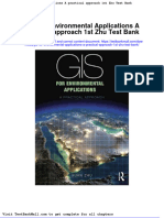 Full Download Gis For Environmental Applications A Practical Approach 1st Zhu Test Bank PDF Full Chapter