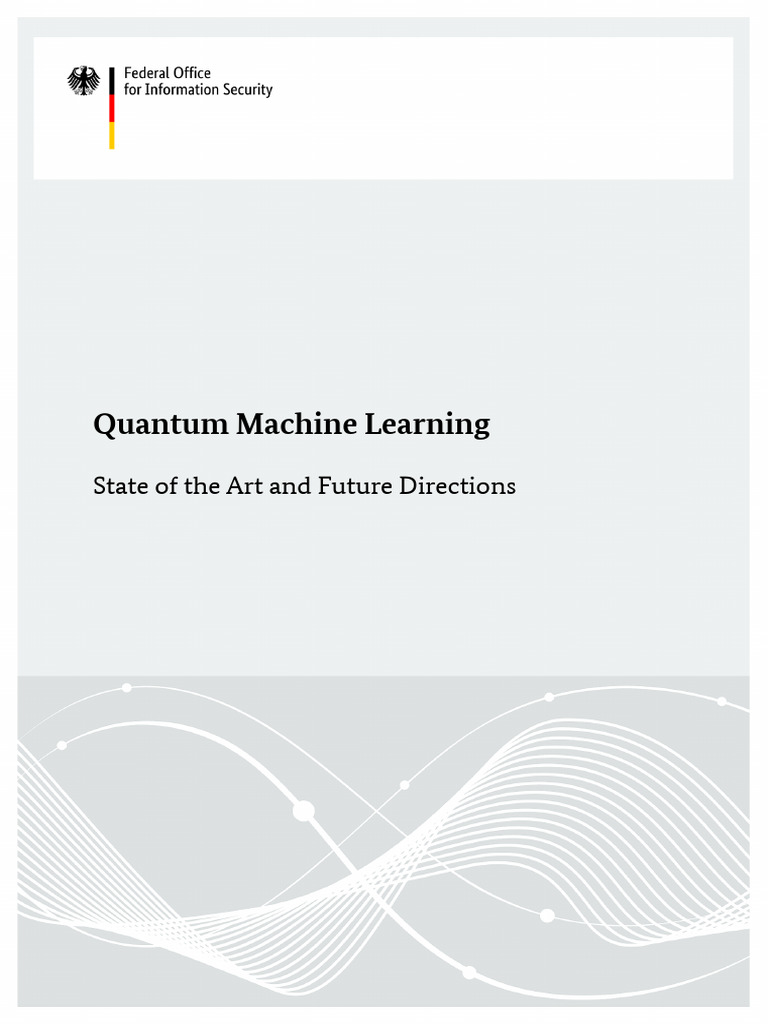 Quantum Machine Learning | PDF | Quantum Computing | Eigenvalues And ...
