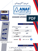 Dossier de Sponsoring Anaf