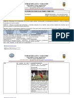 Planificacion Octavo Ed. Fisica 1er Trimestre