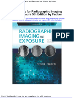 Full Download Test Bank For Radiographic Imaging and Exposure 5th Edition by Fauber PDF Full Chapter