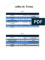 Planilha de Treino 9