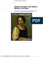 Full Download History of Western Society 12th Edition Mckay Test Bank PDF Full Chapter