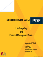 2008 0917 Root Lab Budgeting and Financial Management Basics Lab Institute