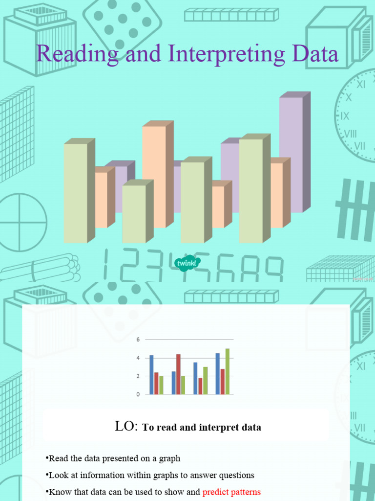 Interpreting Data Manipulatives