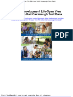 Full Download Human Development Life Span View 7th Edition Kail Cavanaugh Test Bank PDF Full Chapter