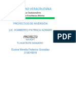 Asistente Ganadero - Presupuesto y Valuacion Del Proyecto