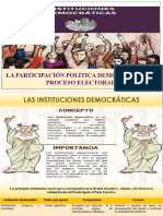 Las Instituciones Democraticas y La Participacion Politica Democratica