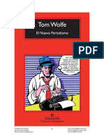 El Nuevo Periodismo Tom Wolfe