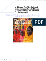Full Download Instructor Manual For The Cultural Landscape An Introduction To Human Geography 11th Edition by James M Rubenstein PDF Full Chapter
