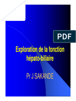 11 - Fonction Hépato-Biliaire (Mode de Compatibilité)