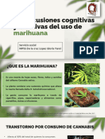 Repercusiones Cognitivas y Emocionales Del Uso de La Marihuana