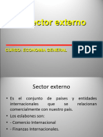 Sector Externo