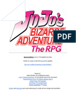 Cópia de JoJo's Bizarre Adventure - The RPG