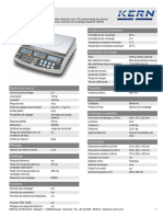 Karta Katalogowa 2237327 Waga Liczaca Kern Cfs 3k 5 C Cfs 3k 5 C Zakres Pomiaru Maks 3 KG