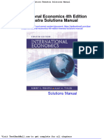 Full Download International Economics 4th Edition Feenstra Solutions Manual PDF Full Chapter