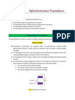 Optoelectronics Transducer