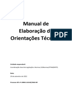 Manual de Elaboração de Orientações Técnicas
