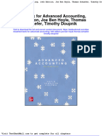 Full Download Test Bank For Advanced Accounting 14th Edition Joe Ben Hoyle Thomas Schaefer Timothy Doupnik PDF Full Chapter