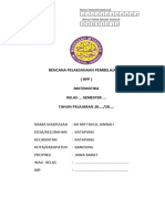 RPP 1 Lembar Matematika Kelas 5 Semester 1