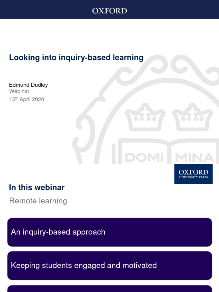 HU LookingIntoInquiryBasedLearning | PDF | Inquiry Based Learning ...