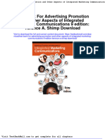 Test Bank For Advertising Promotion and Other Aspects of Integrated Marketing Communications 9 Edition: Terence A. Shimp Download