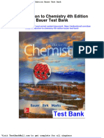 Full Download Introduction To Chemistry 4th Edition Bauer Test Bank PDF Full Chapter