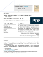 Severe Frostbite Complication After Cryolipolysis A Case Report