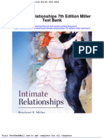Full Download Intimate Relationships 7th Edition Miller Test Bank PDF Full Chapter