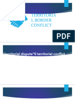 Territorial Border Conflict