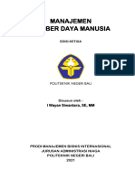 Buku Ajar - MSDM D4 MBI - 2021