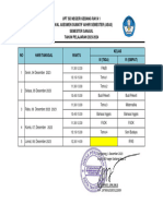 Jadwal Kelas 3 Dan 4 Asesmen Sumatif Ganjil 2023-2024