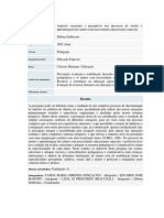 ARTIGO Aspectos Sensoriais e Perceptivos Nos Processos de Ensino