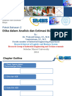 Materi 2 - Etika Dalam Analisis Dan Estimassi Biaya