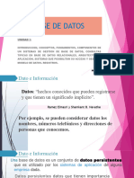 Base de Datos I