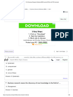 310+ Business Research Methods (BRM) Solved MCQs With PDF Download