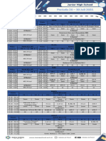 Jadwal JHS 26-30 Juli 2021