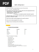 IELTS - Task 1 Compilation