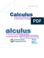 Intro in Basic Calculus
